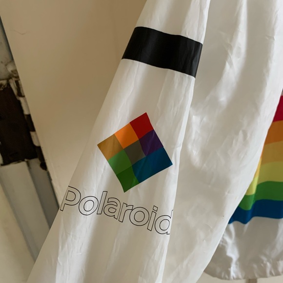 retro POLAROID windbreaker rainbow - Picture 7 of 16